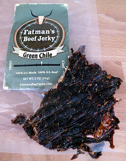 Beef Jerky mit Green Chile
