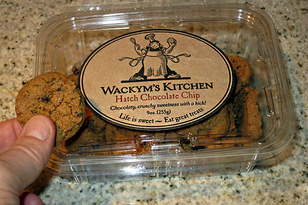 Schoko-Kekse mit einer guten Prise Hatch Chile