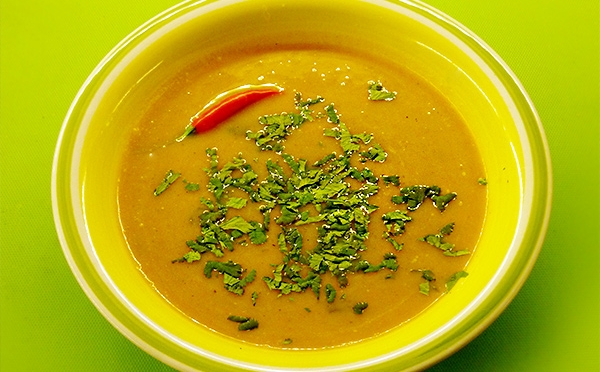 Kürbissuppe Tandoori Masala